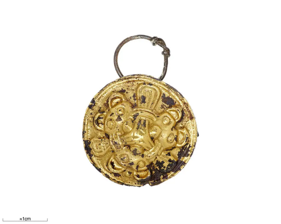 Viking brooch in Borre style