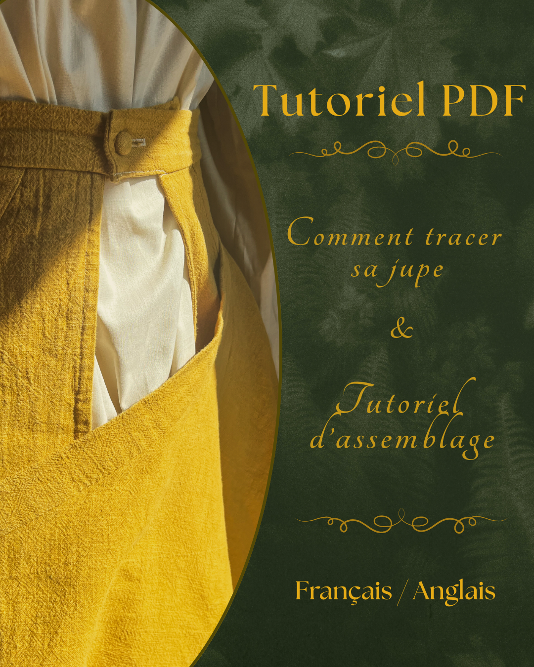 Bundle INES Skirt & JAMES Shirt TUTORIAL