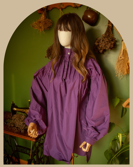 JAMES Shirt - Pirate cotton chemise (ready to ship)