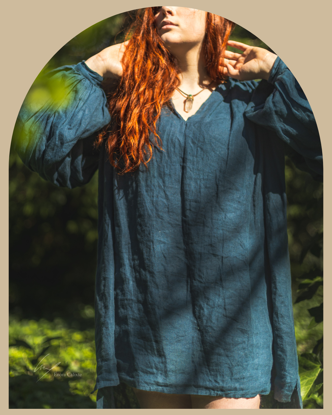 JAMES Shirt - Pirate linen chemise