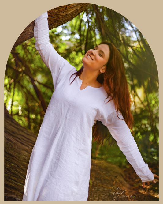 Medieval Linen Dress