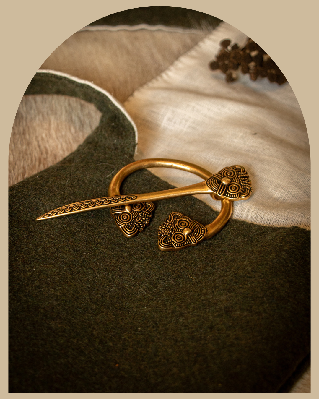 Viking Ring Brooch from Høm