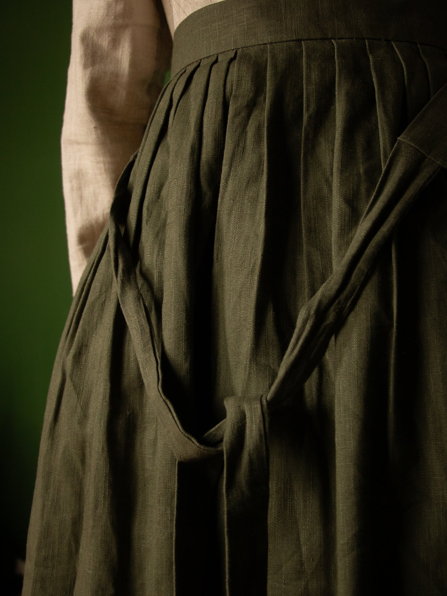 ARIANE Skirt - Adjustable linen skirt