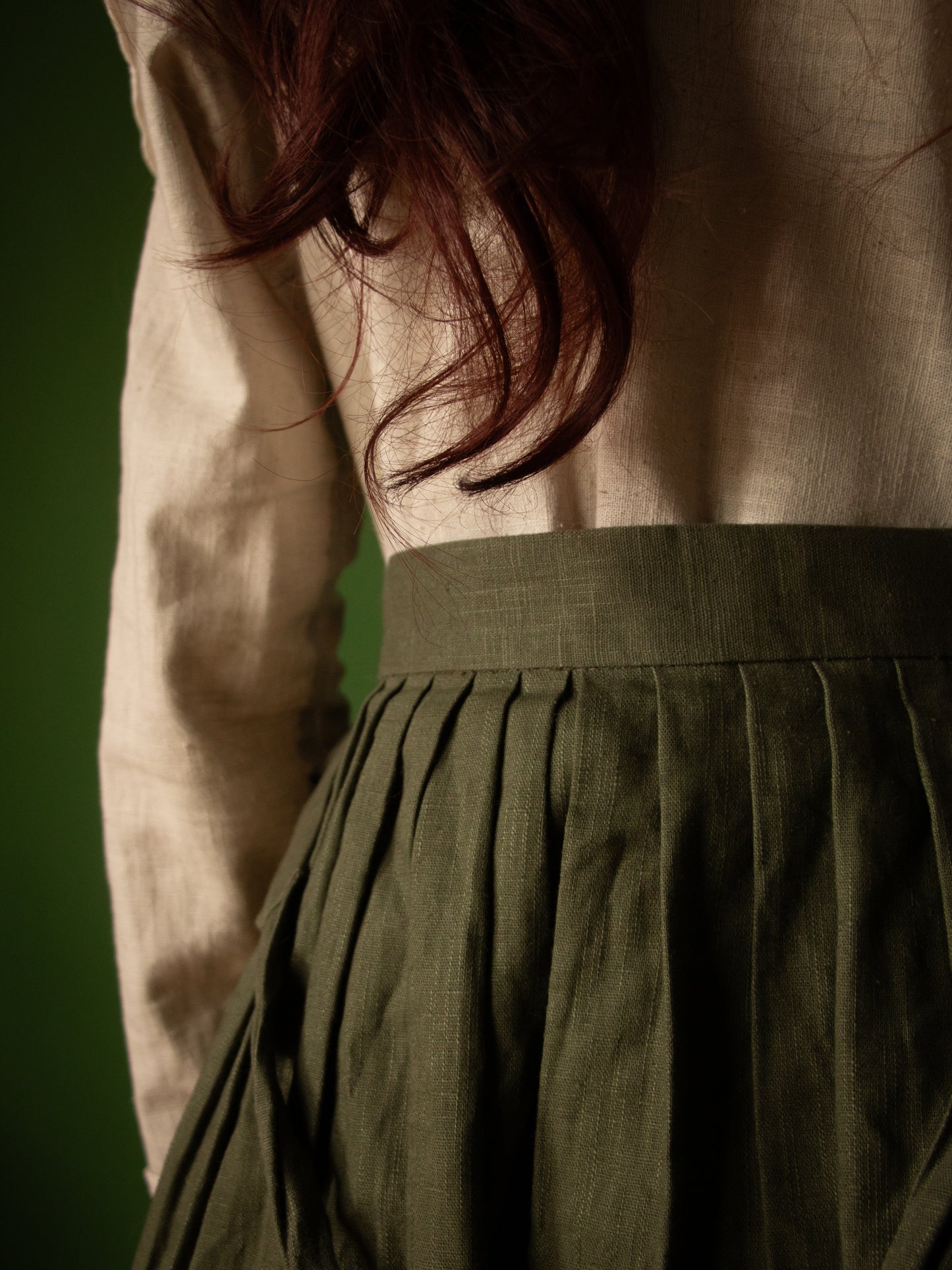 ARIANE Skirt - Adjustable linen skirt