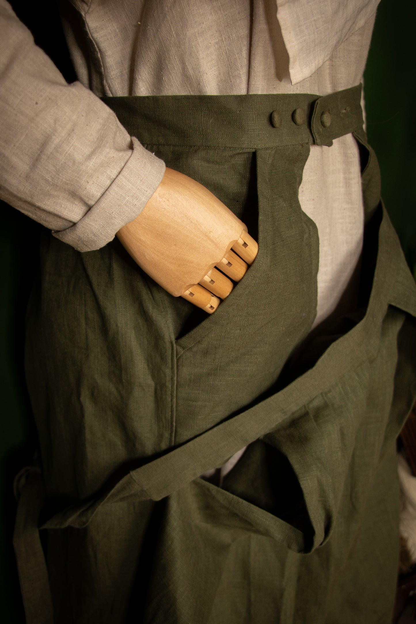 ARIANE Skirt - Adjustable linen skirt