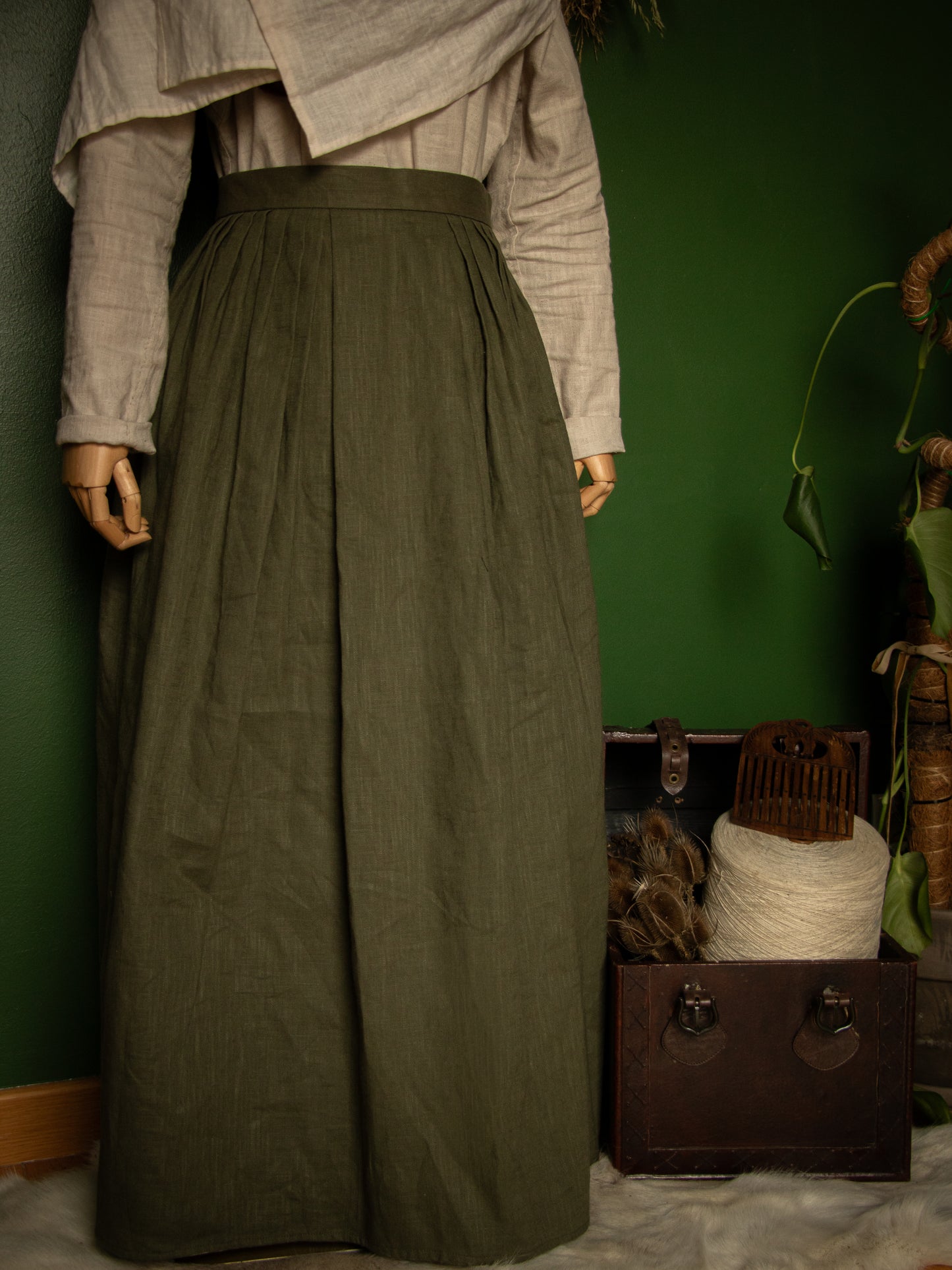ARIANE Skirt - Adjustable linen skirt