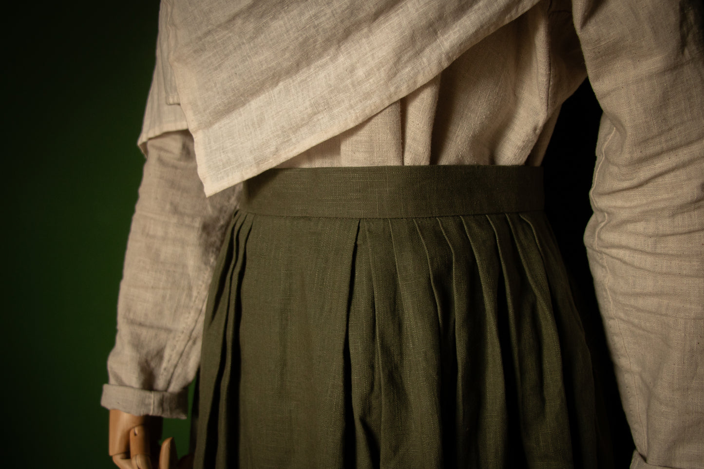 ARIANE Skirt - Adjustable linen skirt