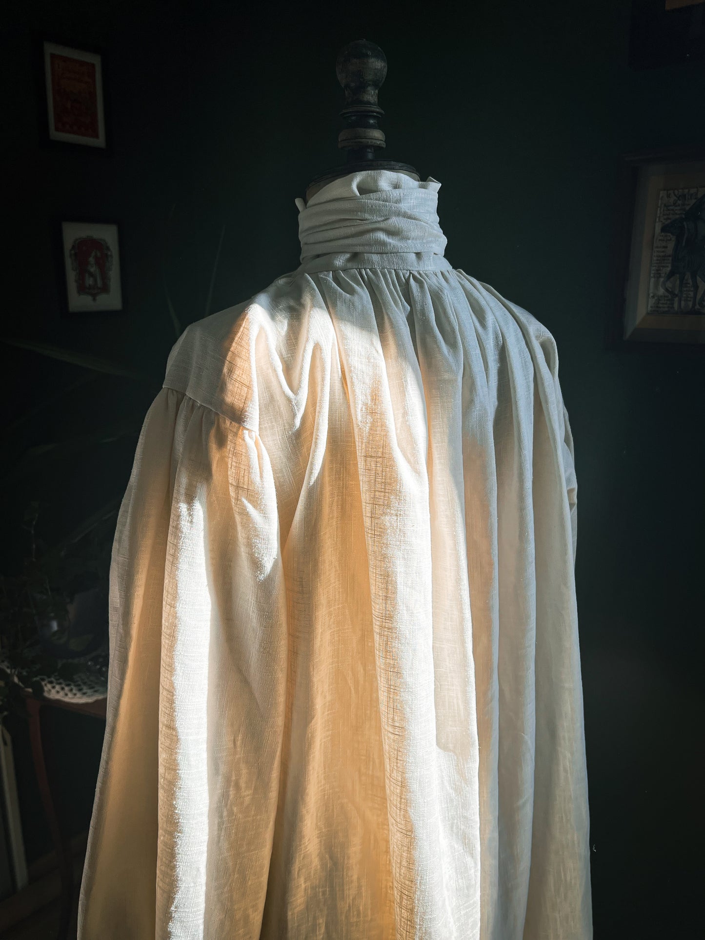 JAMES Shirt - Pirate linen chemise