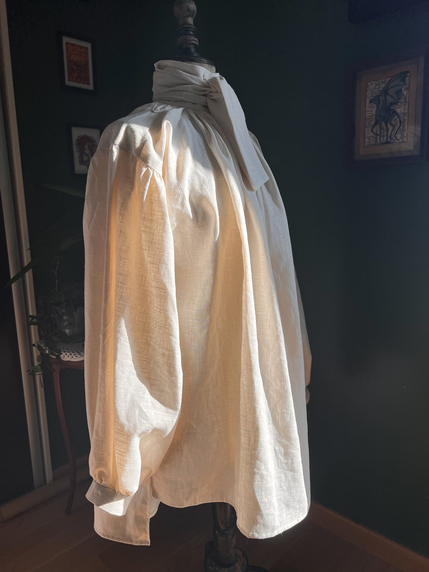 JAMES Shirt - Pirate linen chemise