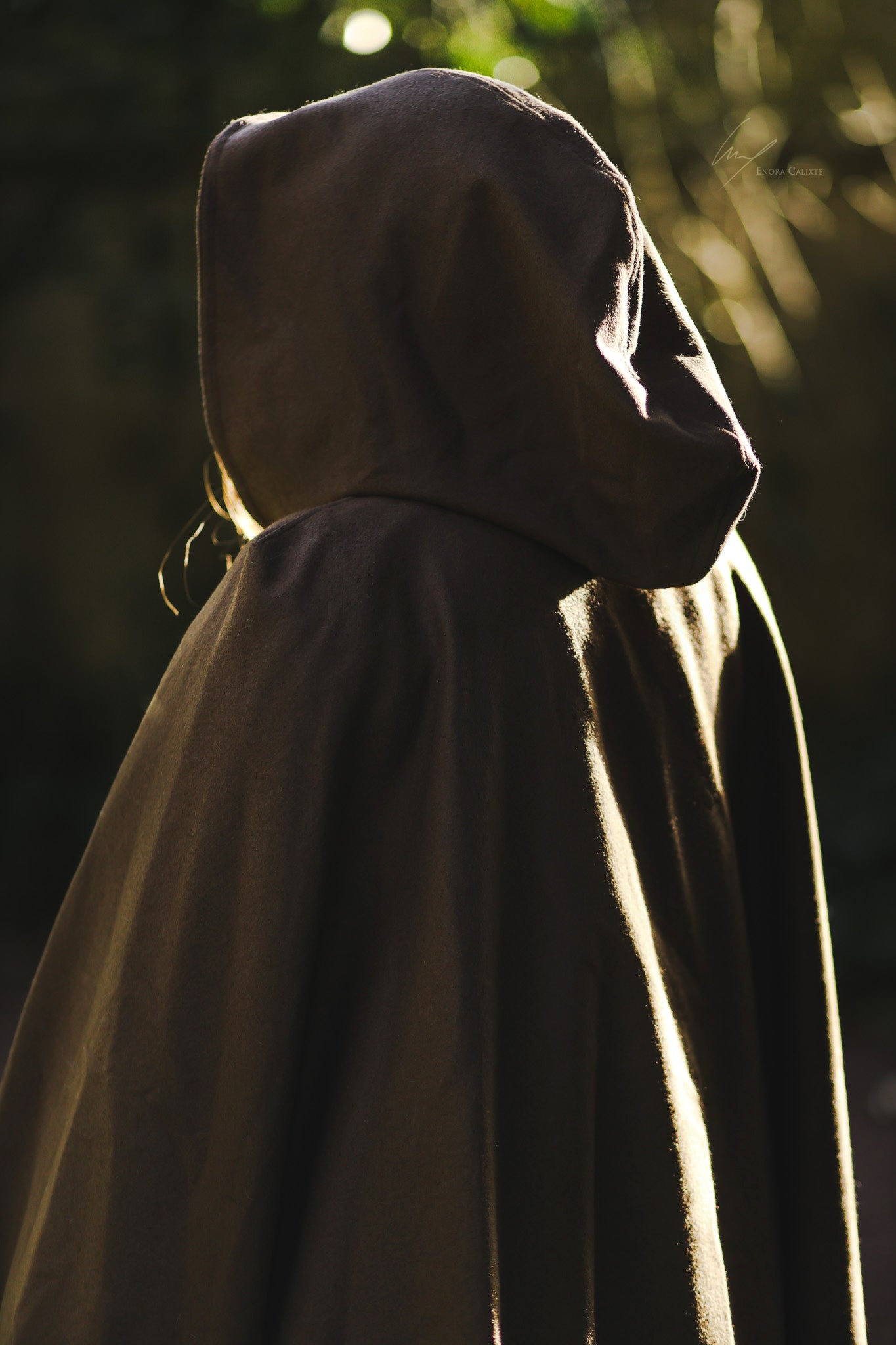 LORIEN Cloak - Long wool cloak