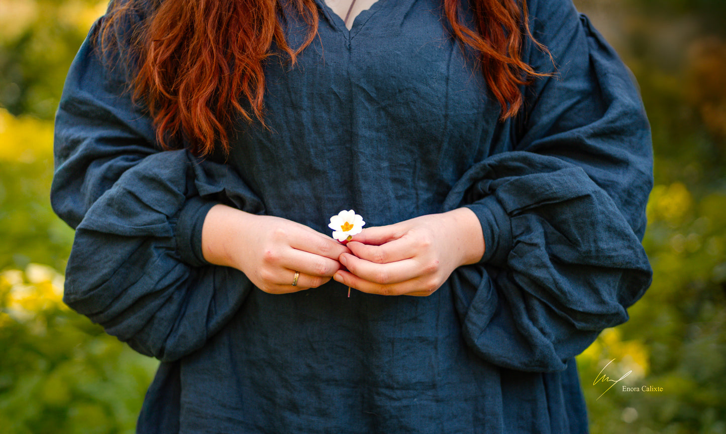 JAMES Shirt - Pirate linen chemise