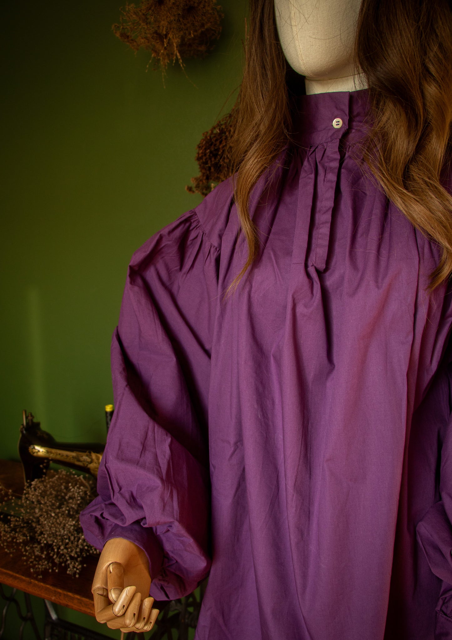 JAMES Shirt - Pirate cotton chemise (ready to ship)