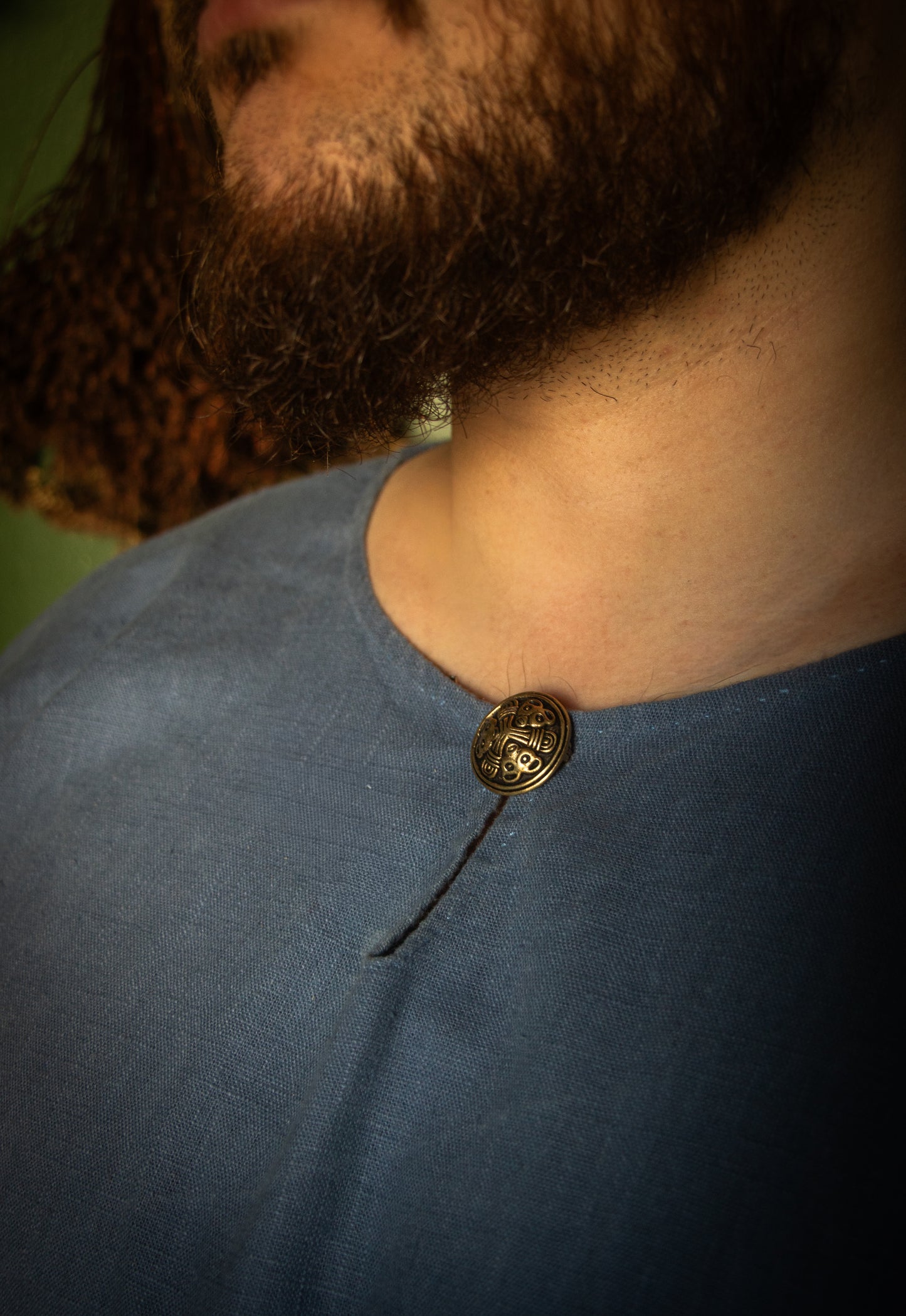 Viking brooch in Borre style