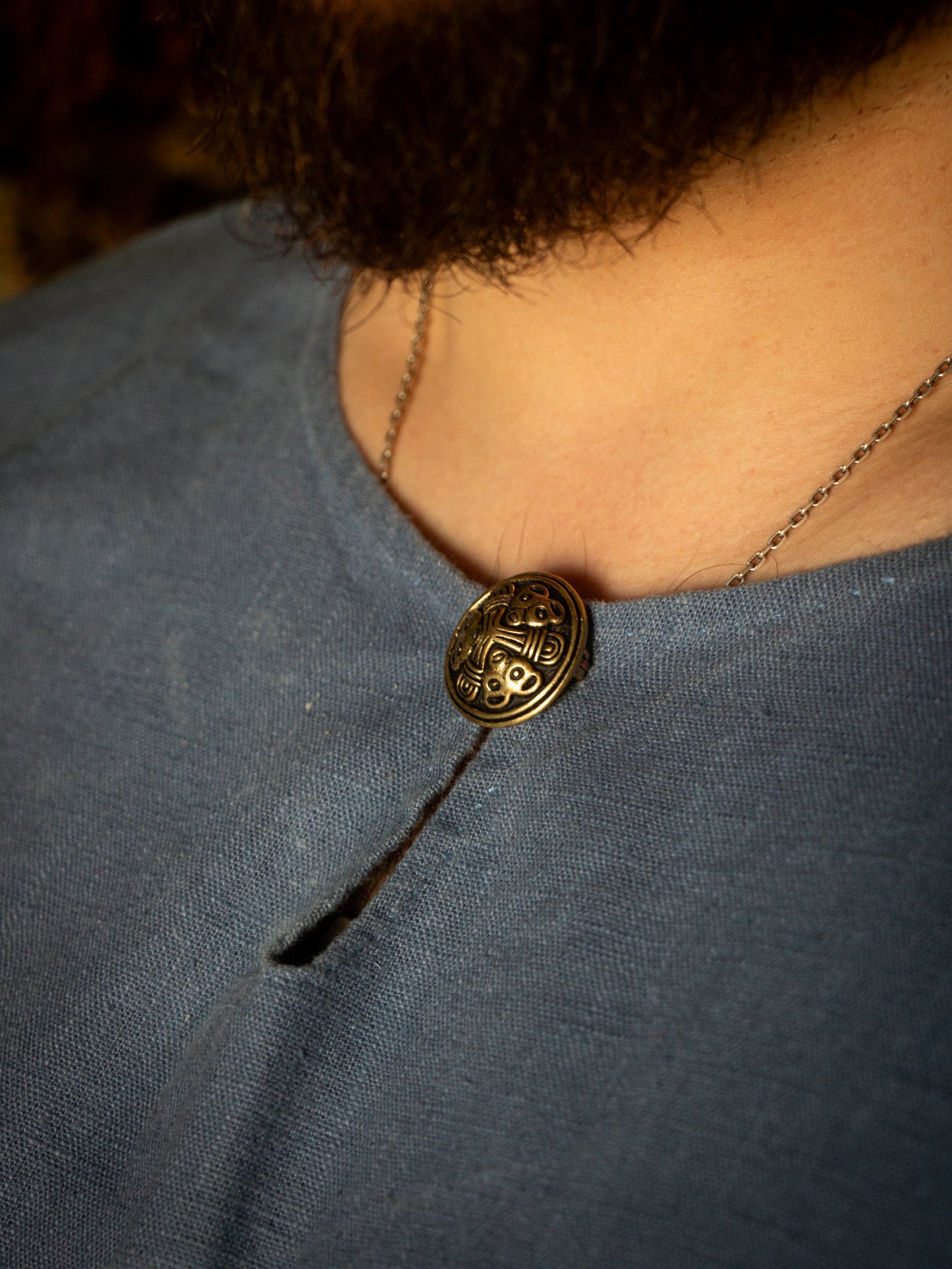 Viking brooch in Borre style