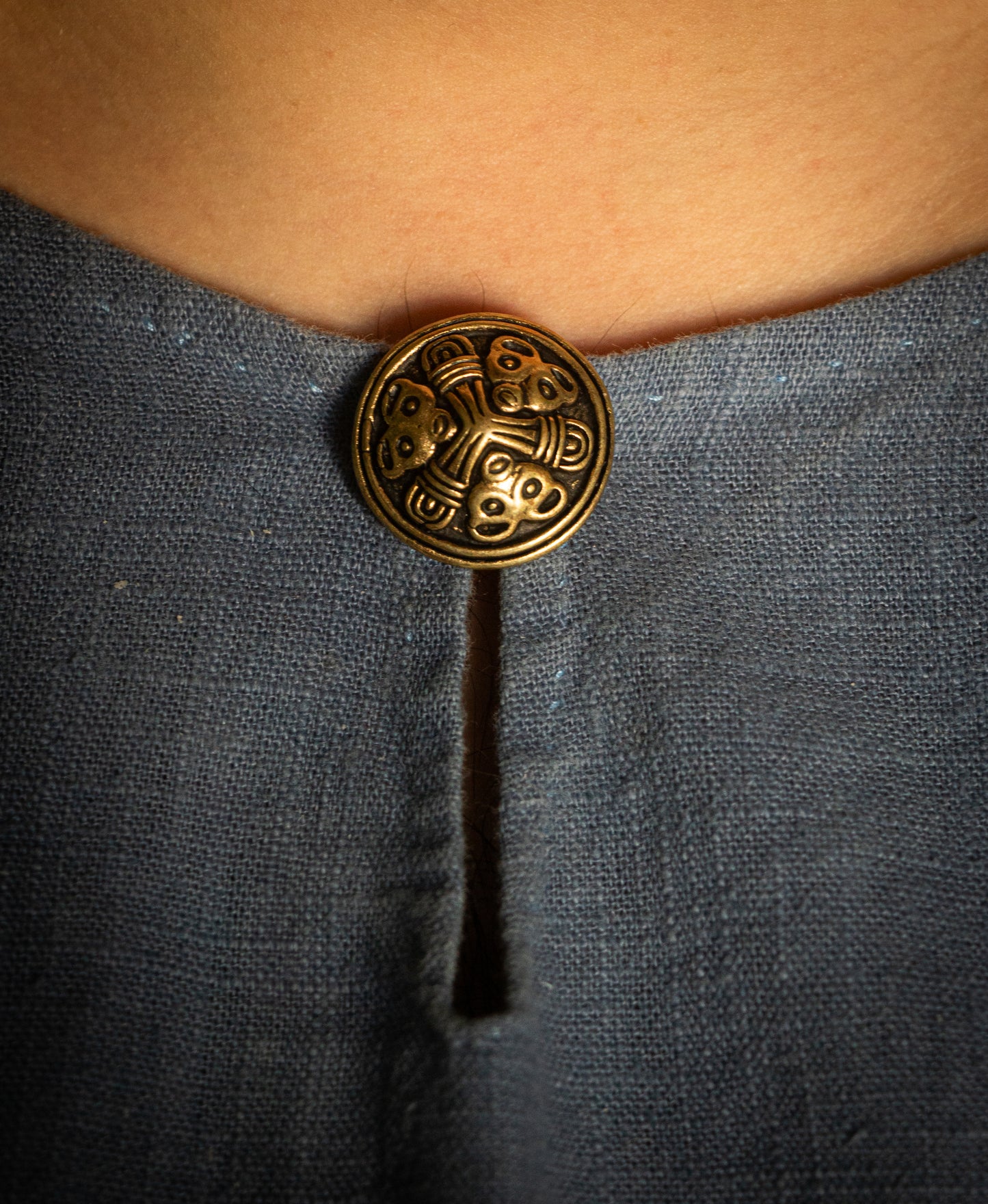Viking brooch in Borre style