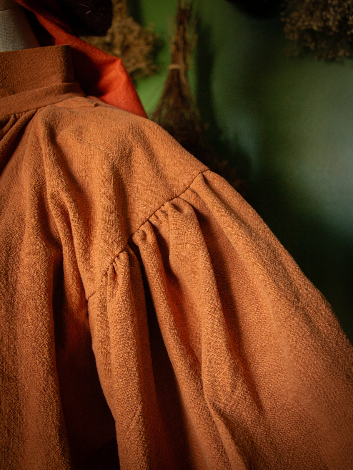 Jane Dress - linen dress inspired by the pirate shirt