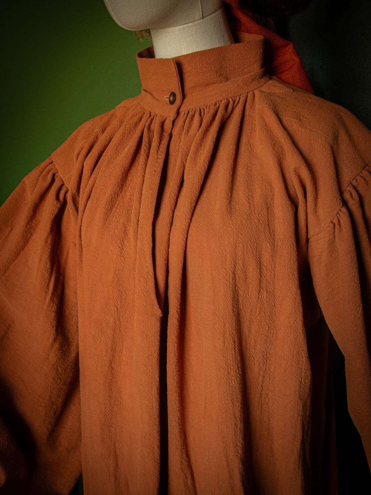 Jane Dress - linen dress inspired by the pirate shirt