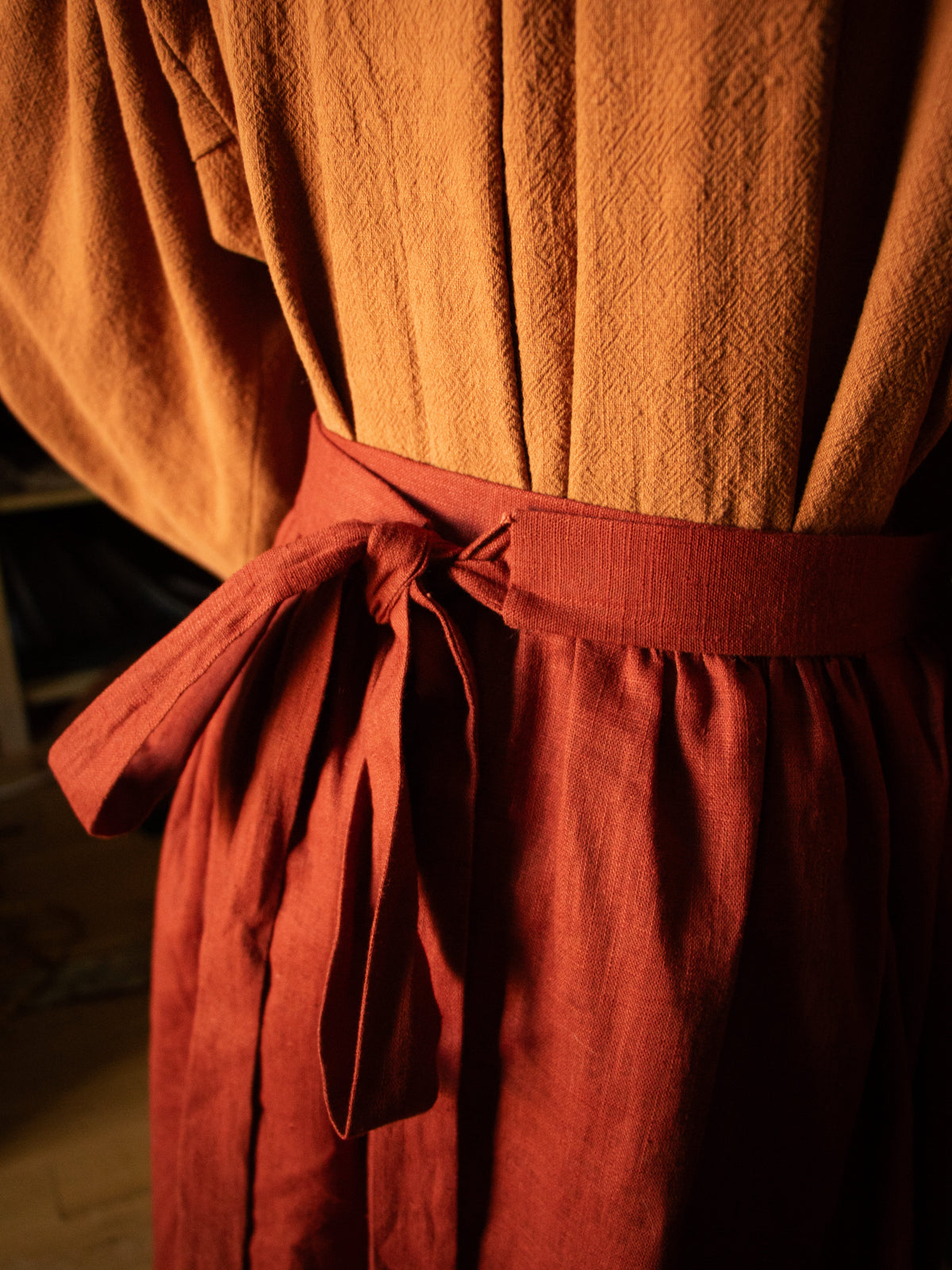 Joe Skirt - Adjustable linen skirt
