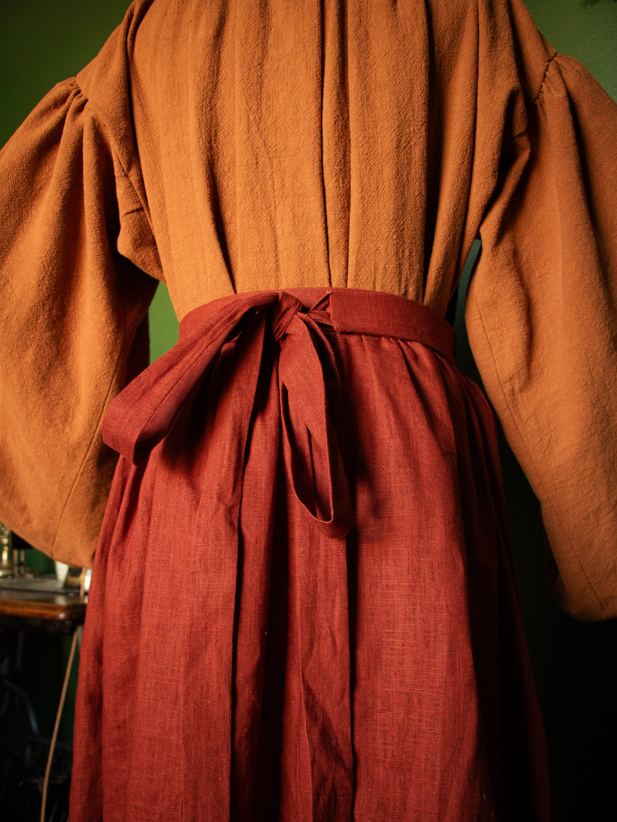 Joe Skirt - Adjustable linen skirt