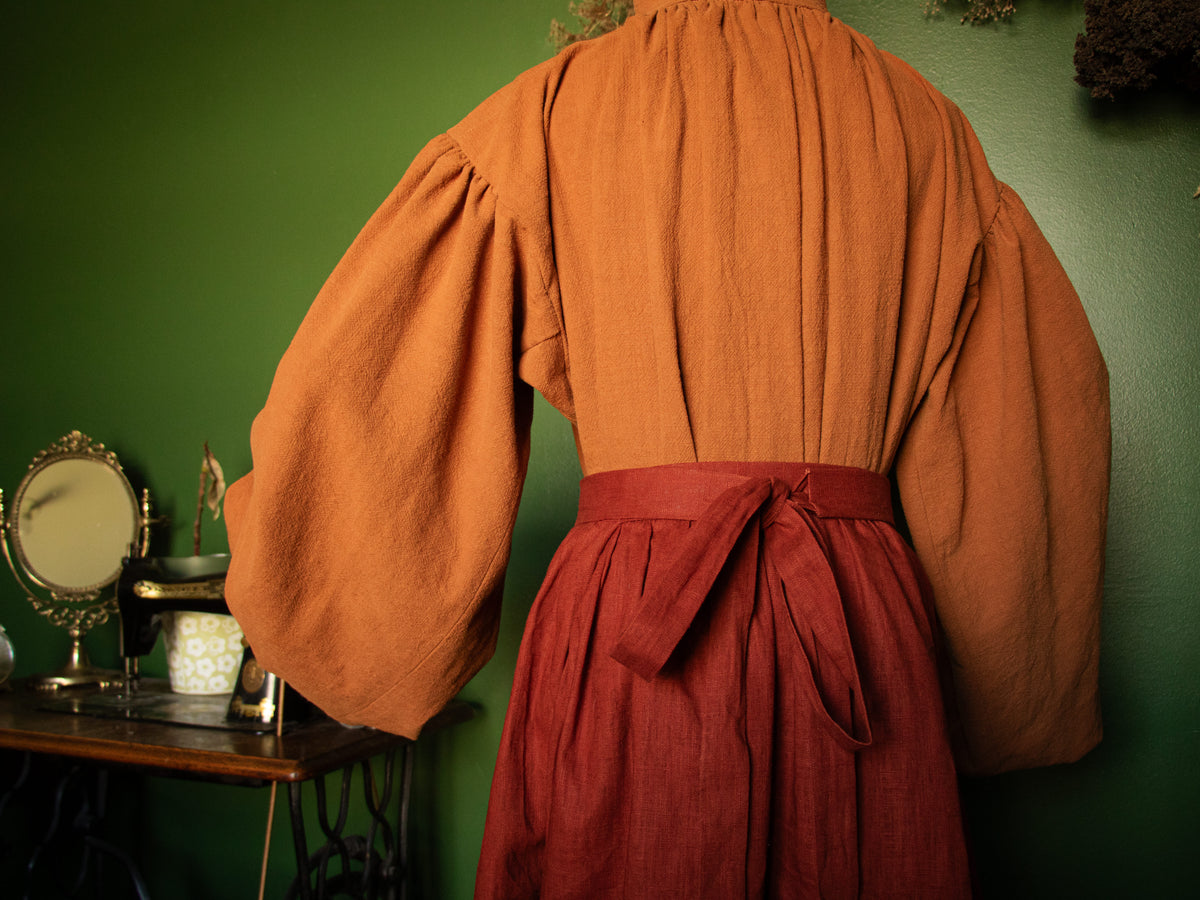 Joe Skirt - Adjustable linen skirt