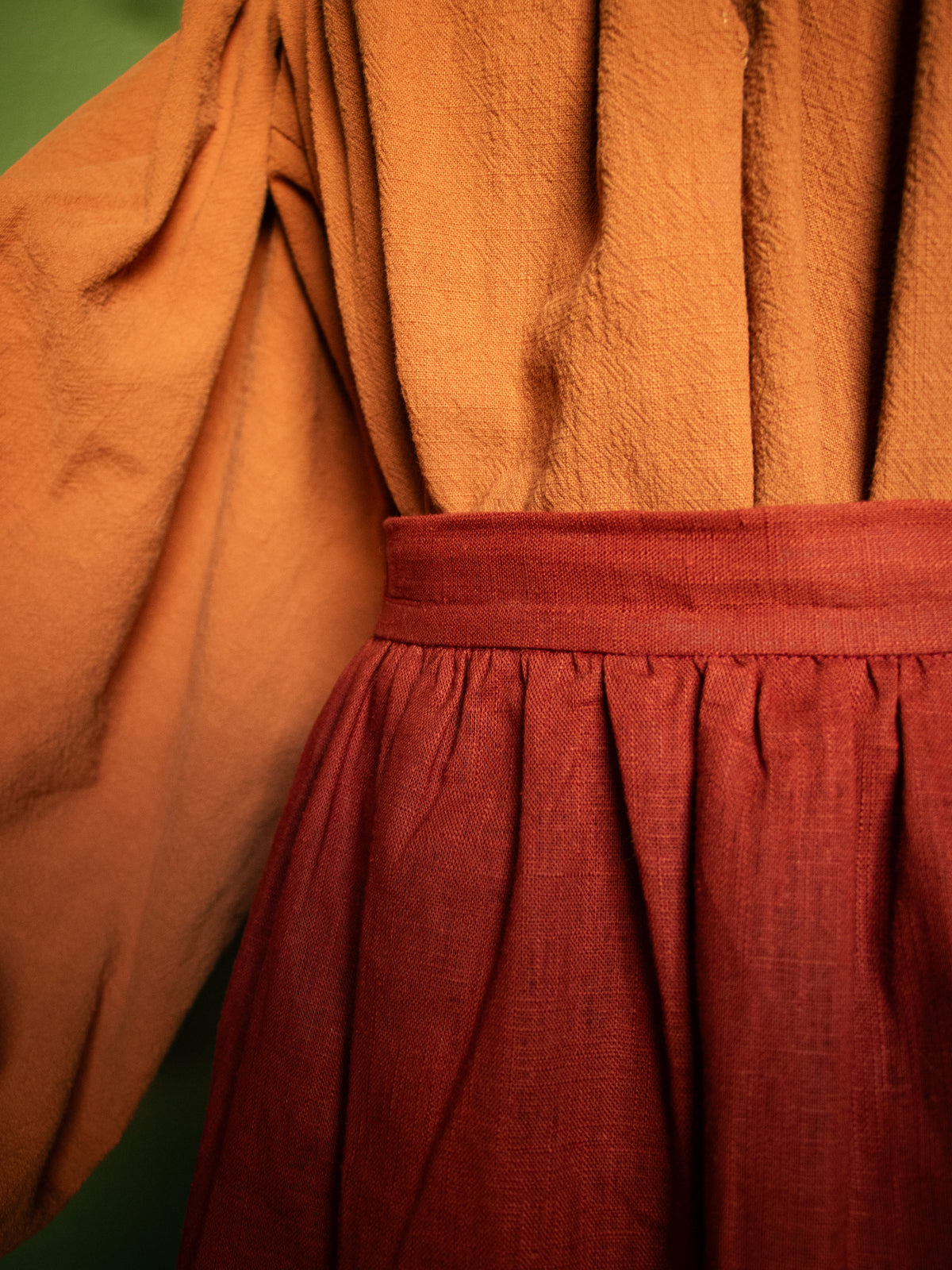Joe Skirt - Adjustable linen skirt