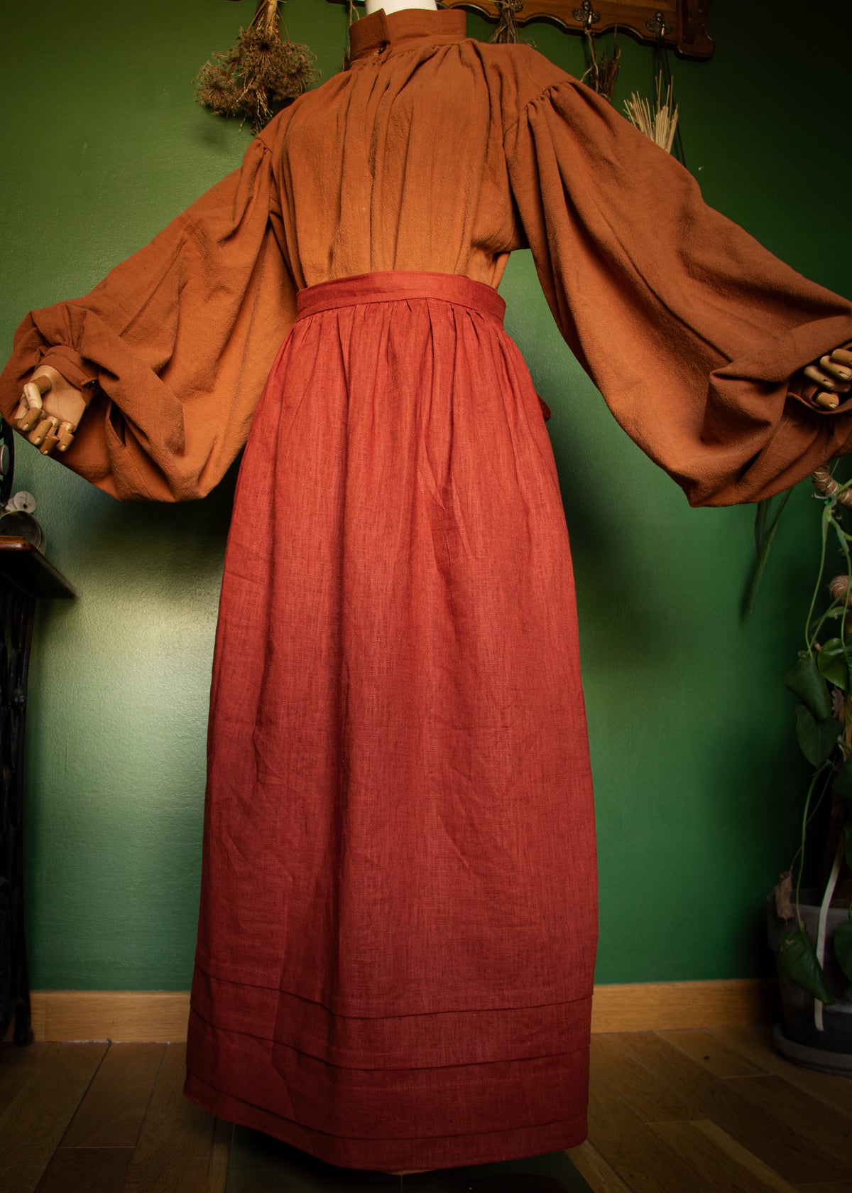 Joe Skirt - Adjustable linen skirt