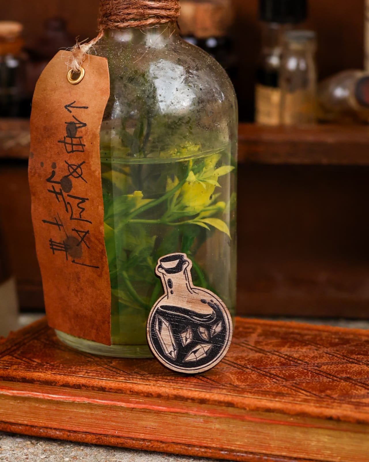 Mystical Wooden Pins