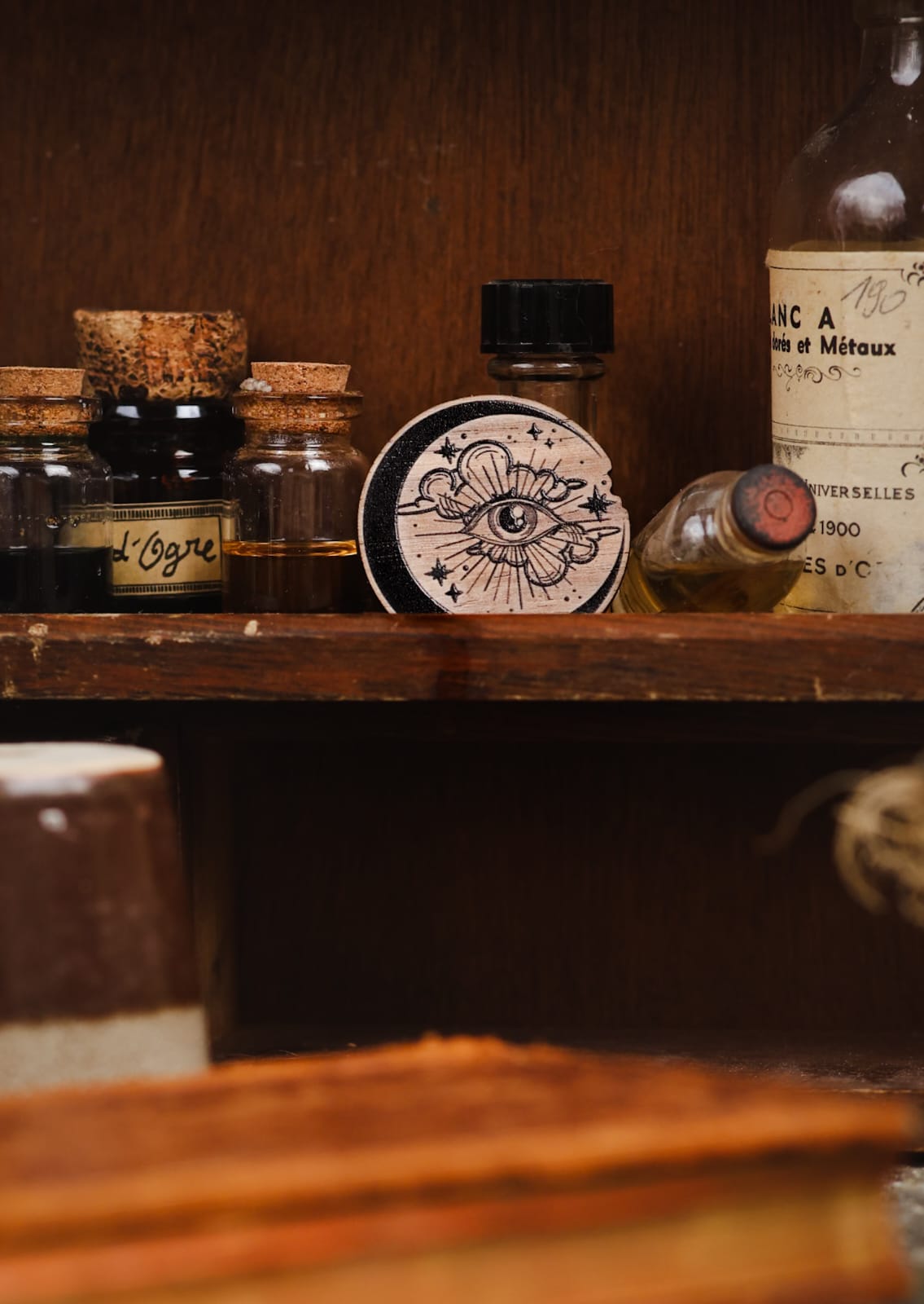 Mystical Wooden Pins