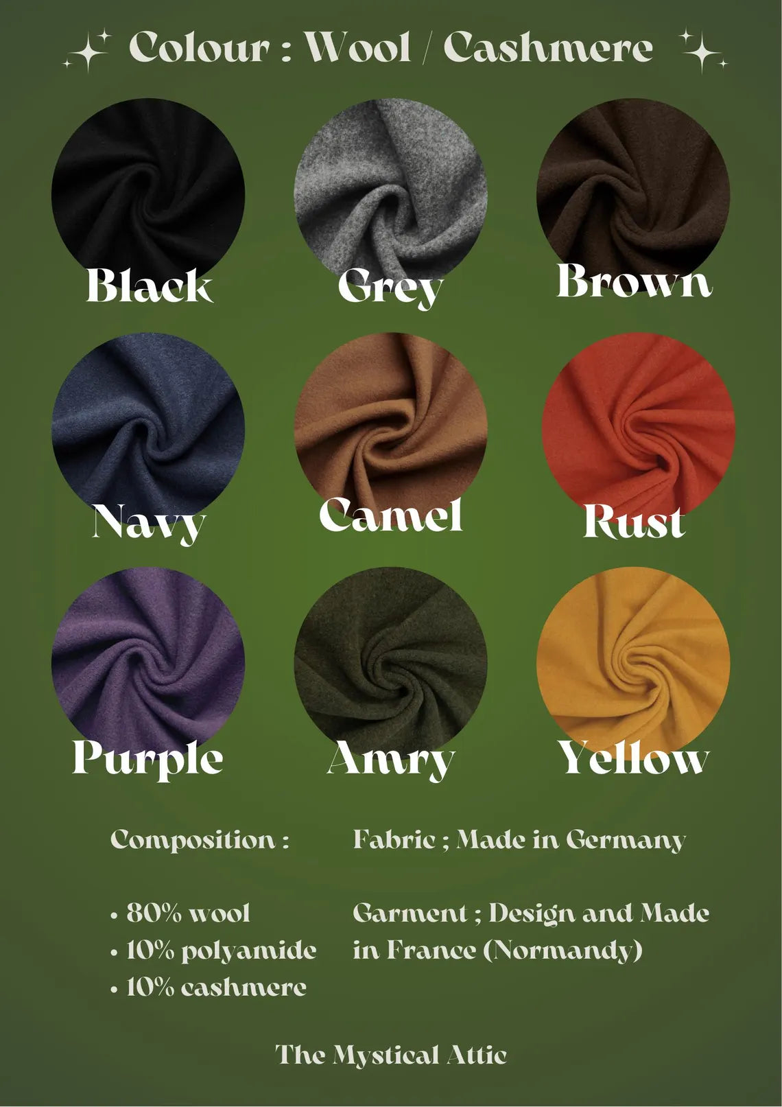 LORIEN Cloak - Long wool cloak